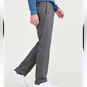 DOCKERS Men's grey Khakis straight W36 L32
